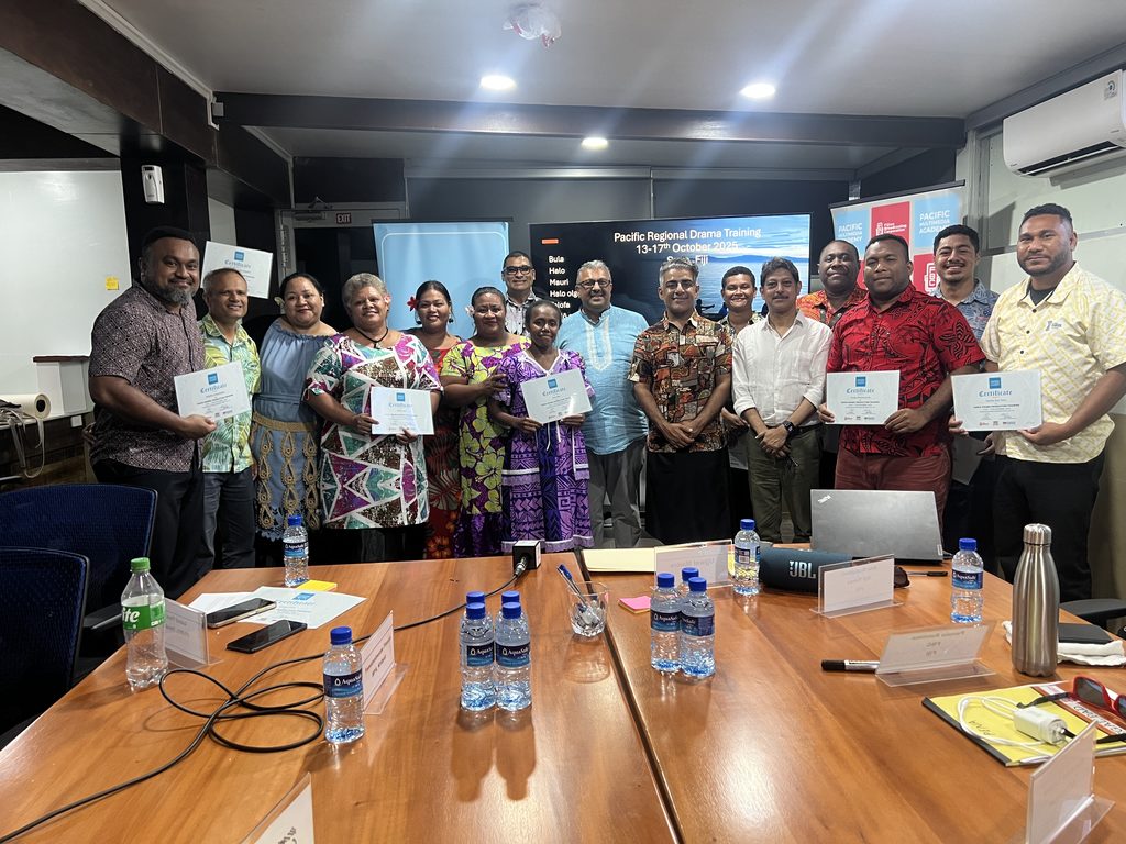 Participants of the Radio Drama Training in Suva Fiji Photo supplied