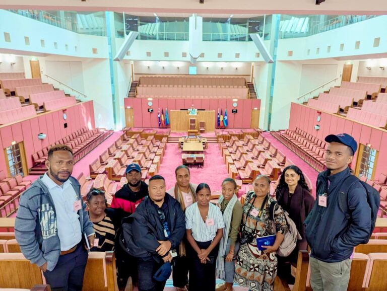 The Delegation in the old parliament house